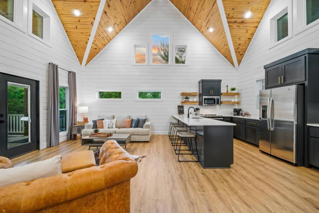 Double Arrow Cabin Broken Bow Exterior foto